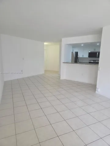 a view of a sink and an empty room