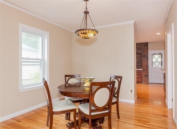 13 Finn Street Northampton, MA 01060 - Photo 19 of 40 a view of a dining room with furniture window and wooden floor