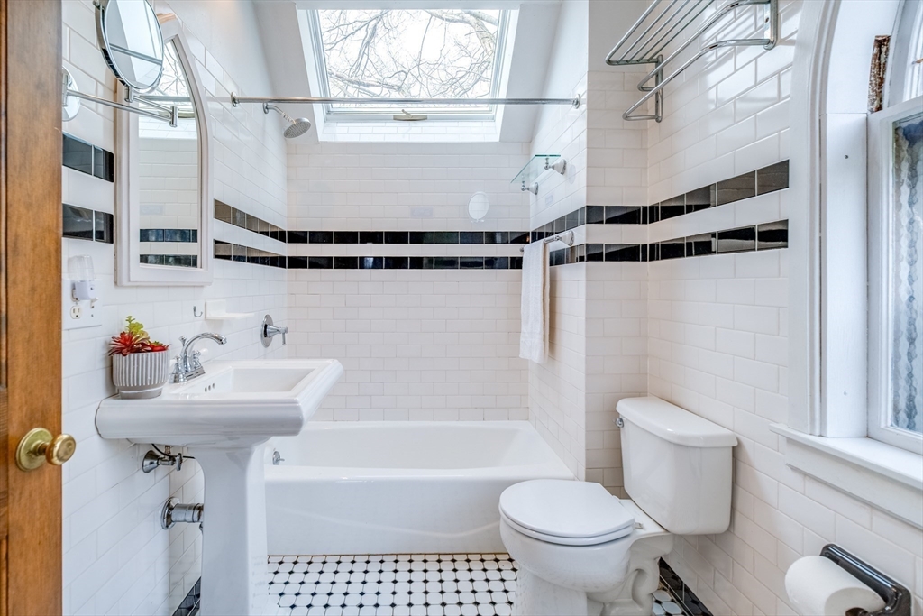 13 Finn Street Northampton, MA 01060 - Photo 28 of 40 a bathroom with a sink toilet and shower