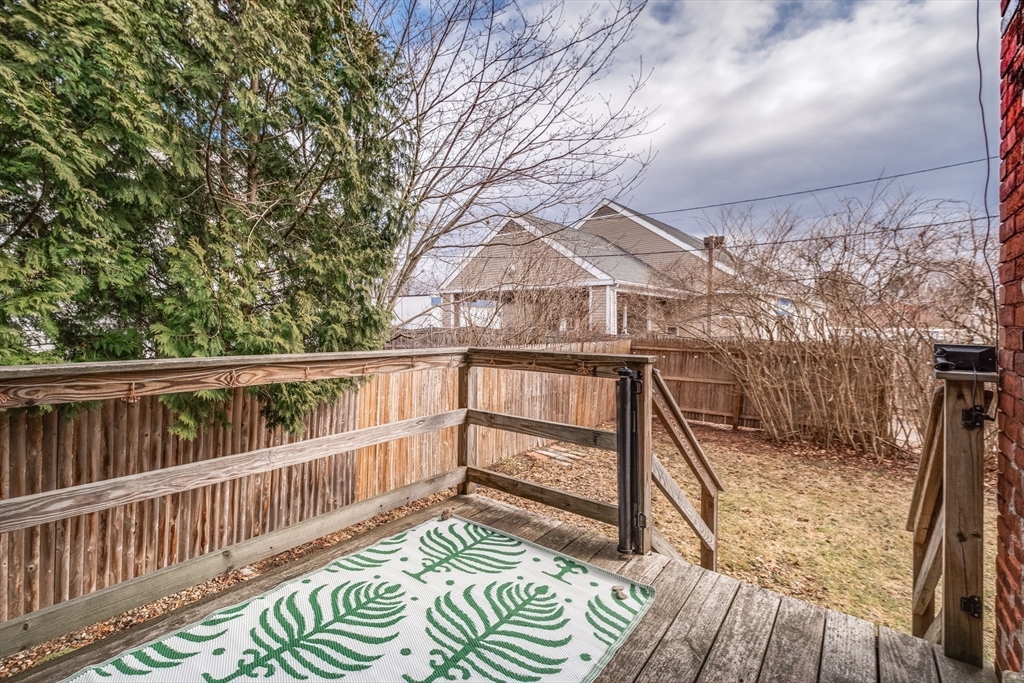13 Finn Street Northampton, MA 01060 - Photo 38 of 40 a view of balcony with wooden floor and fence