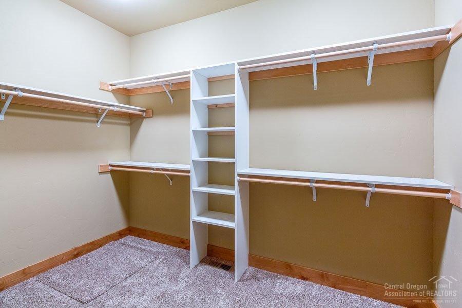 136 Sunstone Loop Bend, OR 97707 - Photo 18 of 20 Large walk-in closet in master bedroom.
