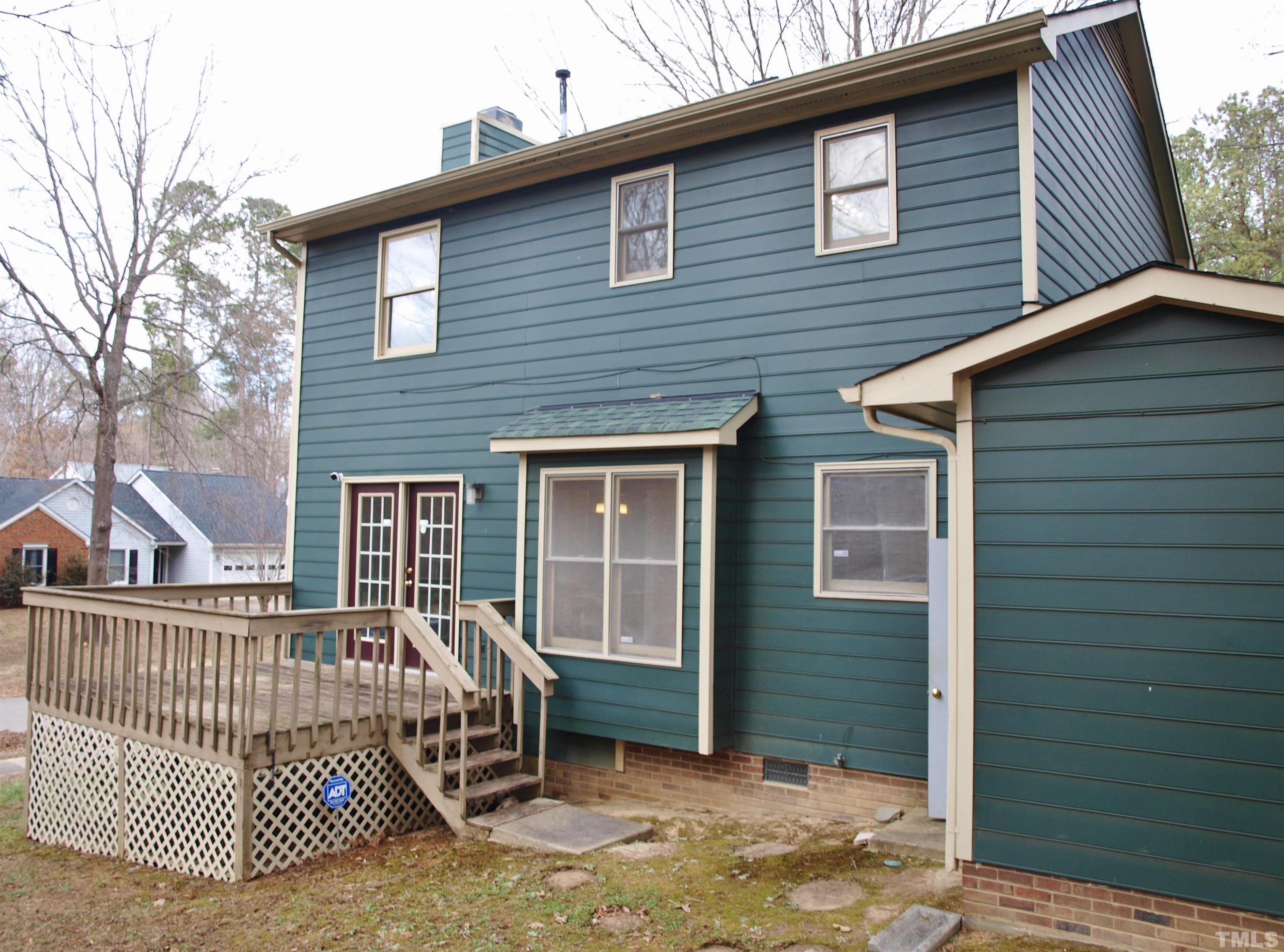 4509 Lafferty Court Raleigh, NC 27616 - Photo 16 of 17 a front view of a house with a porch