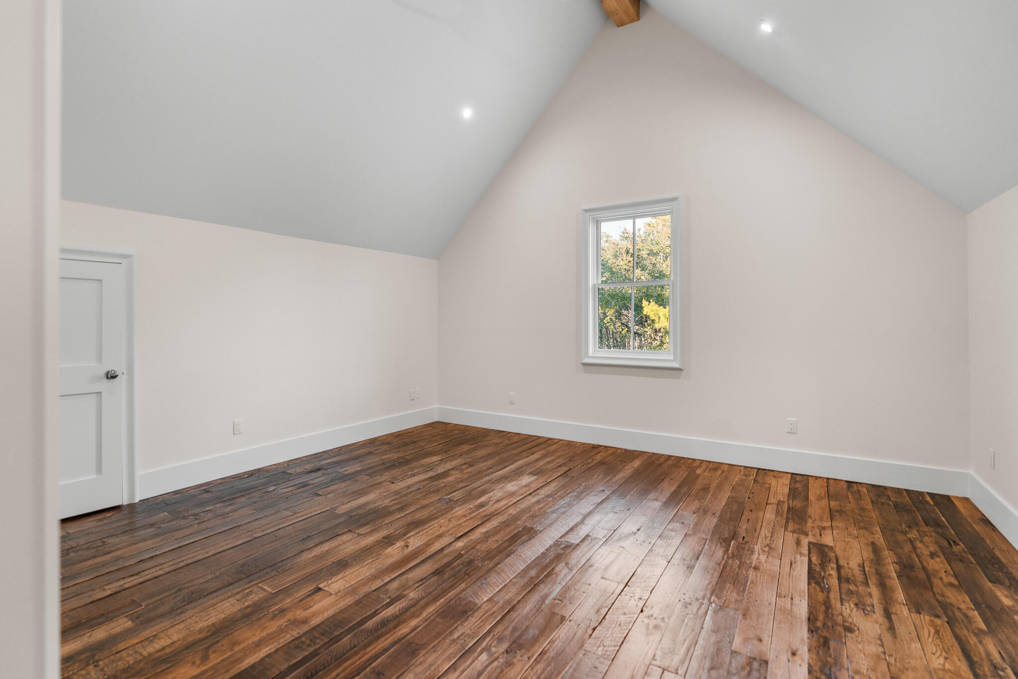 80 Shore Bridge Cir Inlet Beach Inlet Beach, FL 32461 - Photo 28 of 46 a view of empty room with wooden floor and fan