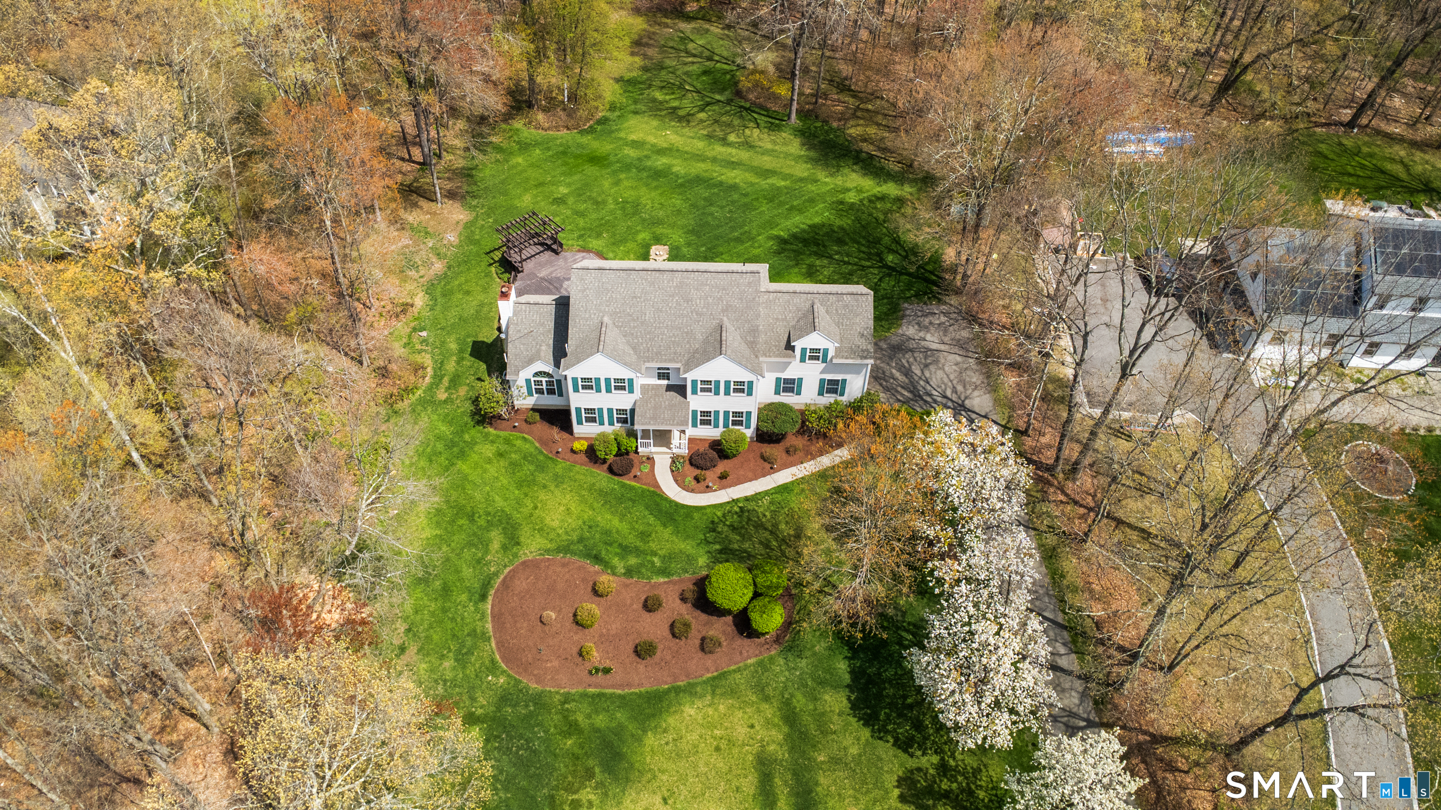 45 Beardsley Road New Milford, CT 06776 - Photo 38 of 40 Aerial View of this picturesque Property