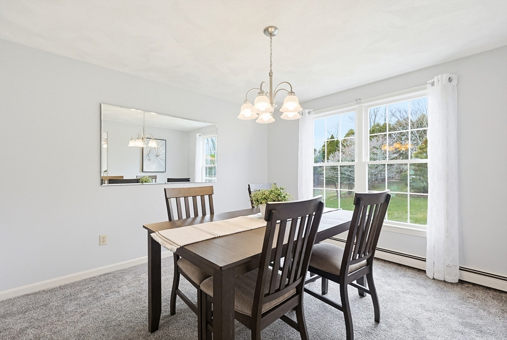 1 Edmund H Nichols Road North Attleboro, MA 02760 - Photo 11 of 39 a view of a dining room with furniture window and wooden floor