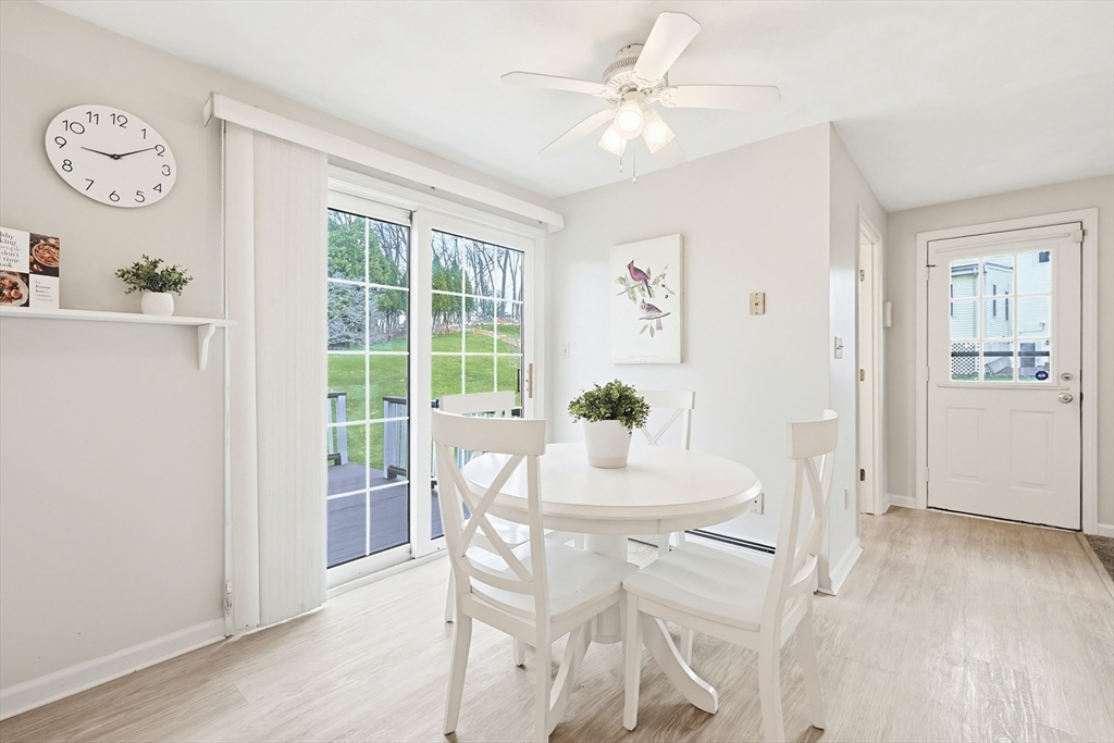 1 Edmund H Nichols Road North Attleboro, MA 02760 - Photo 8 of 39 a view of a dining room with furniture window and wooden floor