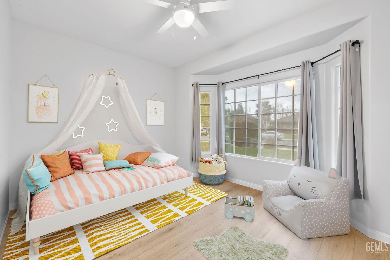 Undisclosed Address Bakersfield, CA 93312 - Photo 23 of 34 a living room with furniture and a large window