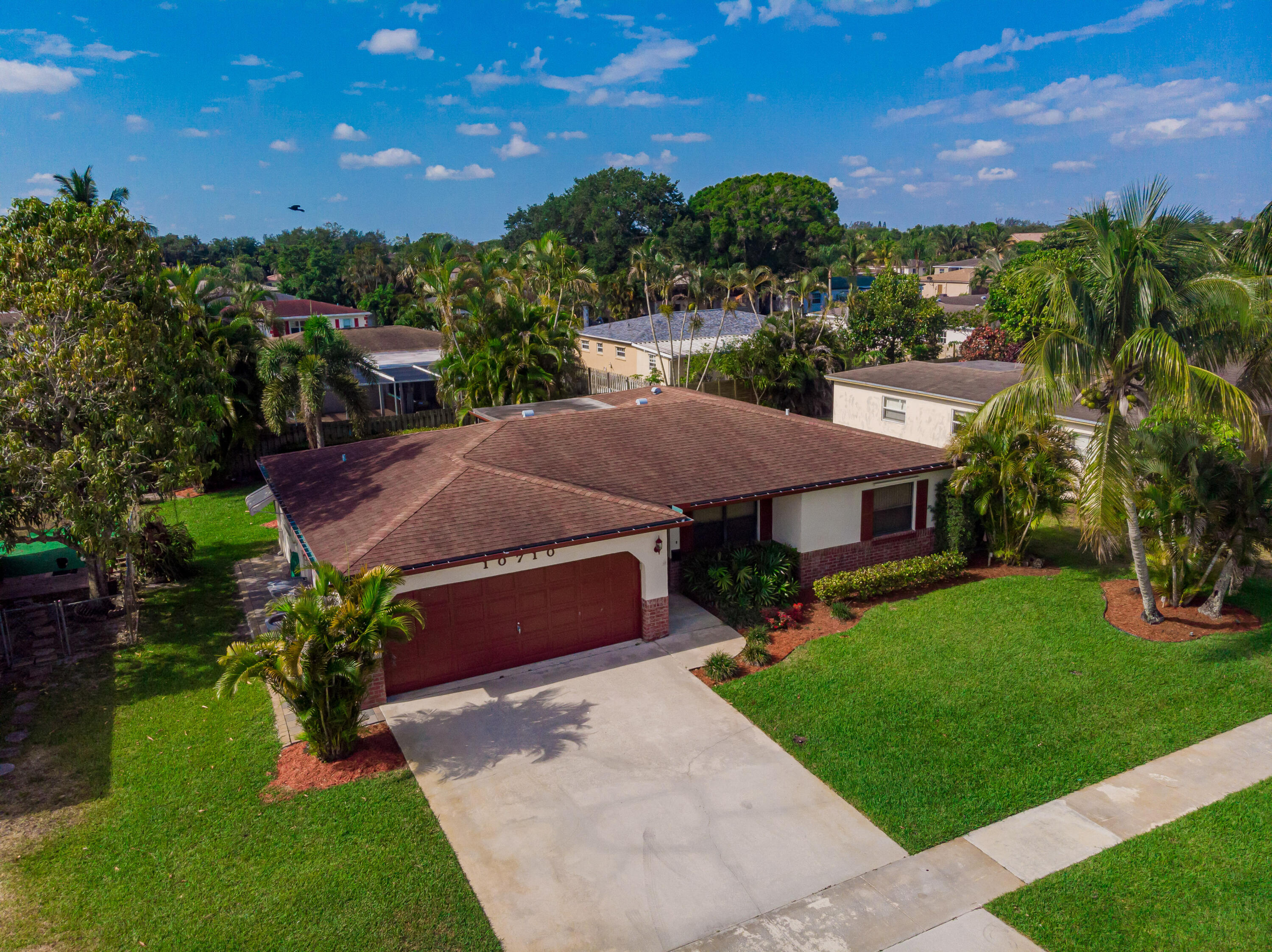 Front Aerial view