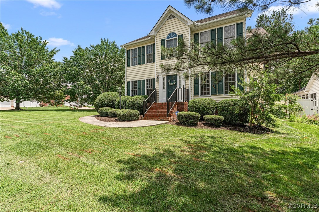 3321 Ceres Road Henrico, VA 23294 - Photo 34 of 38 a front view of a house with a yard