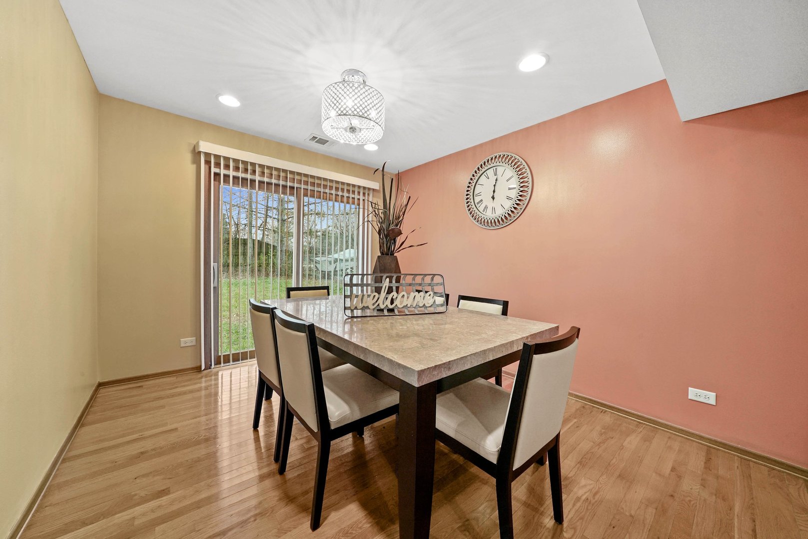 882 Pontiac Lane Carol Stream, IL 60188 - Photo 9 of 30 a view of a dining room with furniture and a window