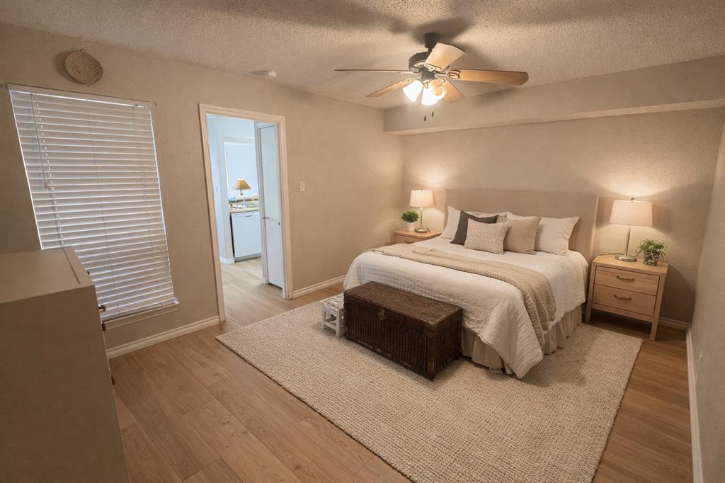 9801 Walnut Street, Unit A101 Dallas, TX 75243 - Photo 2 of 5 Staged bedroom
