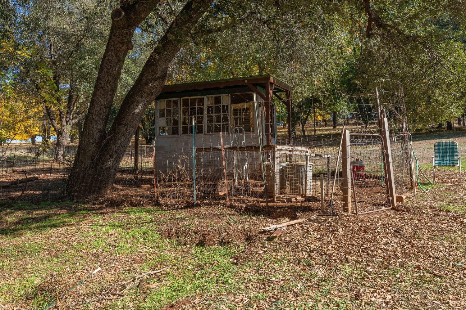15579 Jesus Maria Road Mokelumne Hill, CA 95245 - Photo 50 of 91 a backyard of a house with barbeque oven