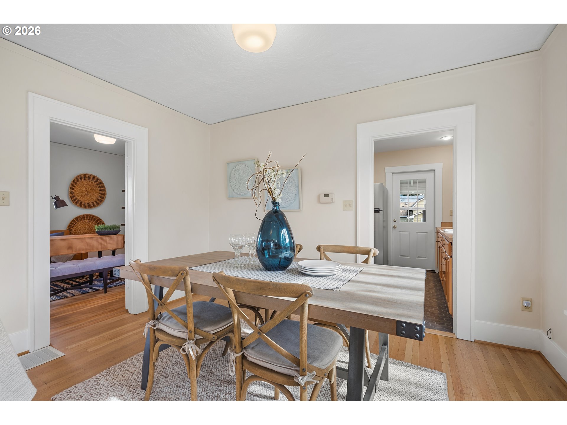 3134 Northeast 74th Avenue Portland, OR 97213 - Photo 11 of 42 a dining room with furniture and wooden floor