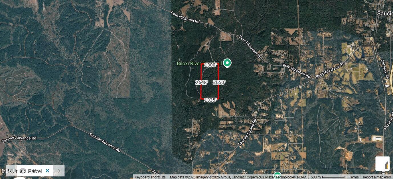 Pete Hickman Road Saucier, MS 39574 - Photo 28 of 28 RealistReport_Results_Map (6)
