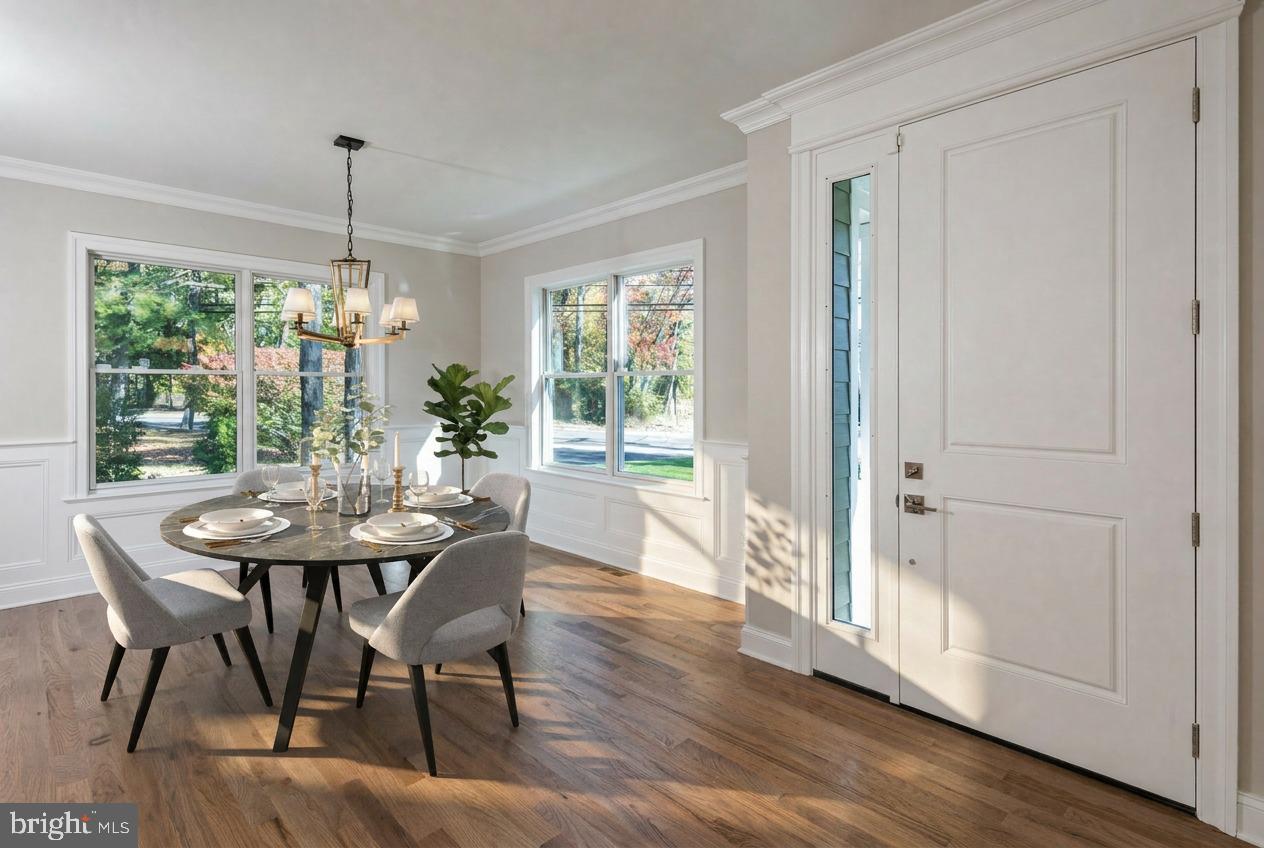 576 Ewing Street Princeton, NJ 08540 - Photo 4 of 61 a view of a dining room with furniture window and wooden floor