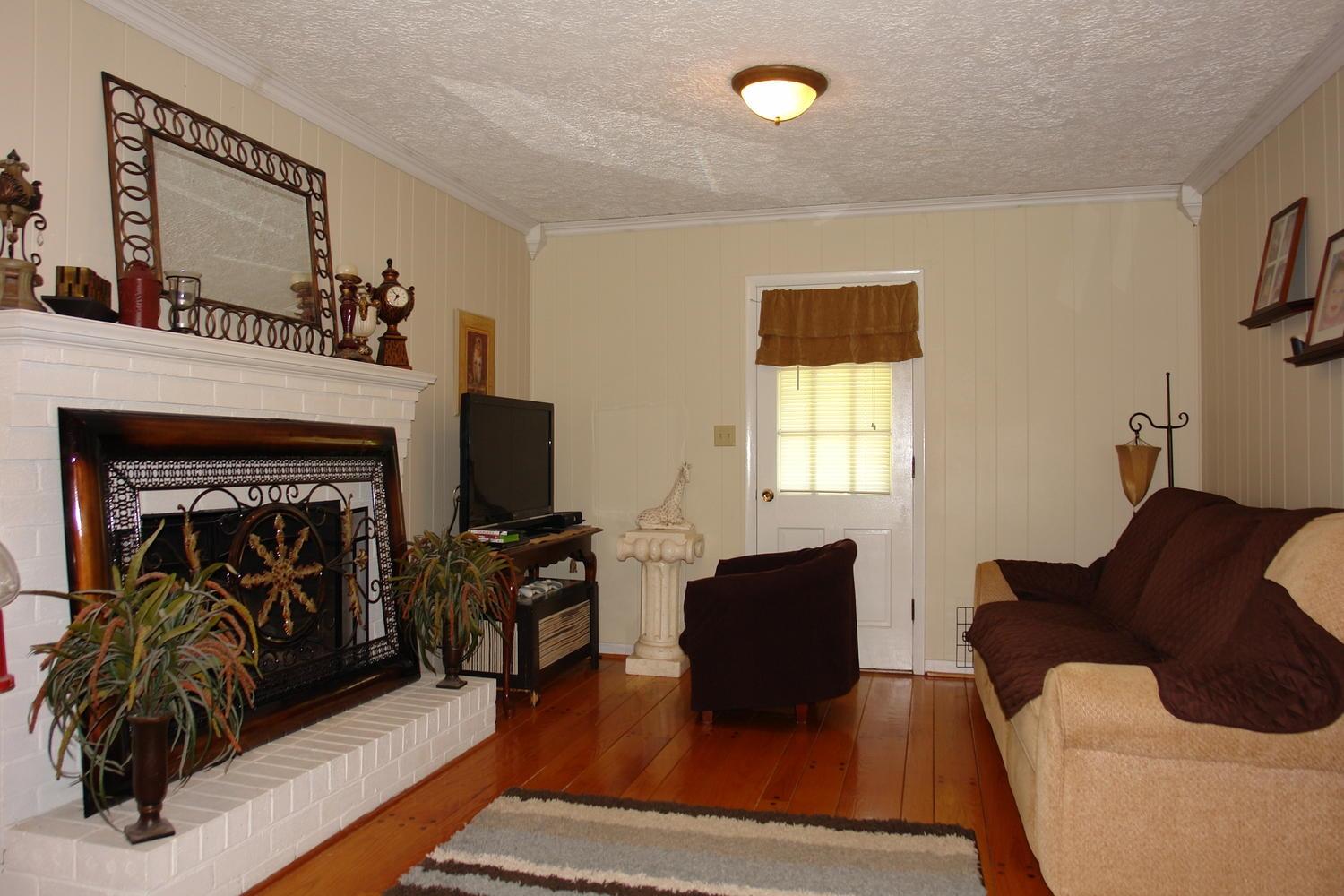 2969 Tree Swallow Road Roanoke, VA 24018 - Photo 10 of 31 a living room with furniture and a fireplace