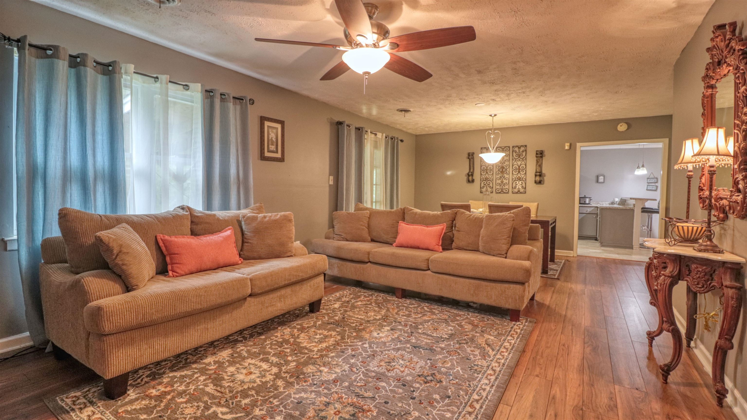 390 Lowery Road Medon, TN 38356 - Photo 4 of 24 a living room with furniture and a wooden floor