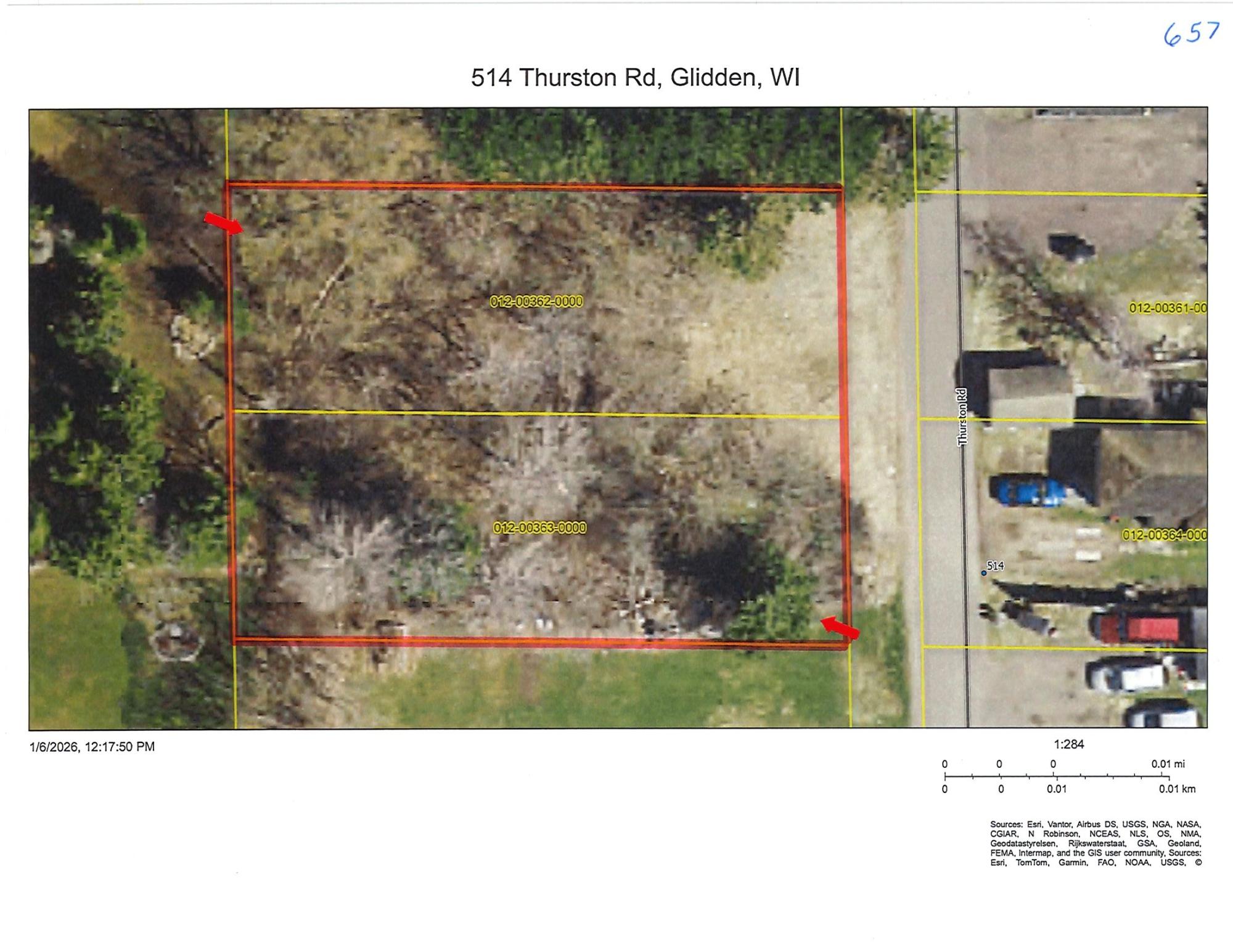 Off Thurston Road, Unit 2 LOTS Glidden, WI 54527 - Photo 3 of 6 Gallery Image 3