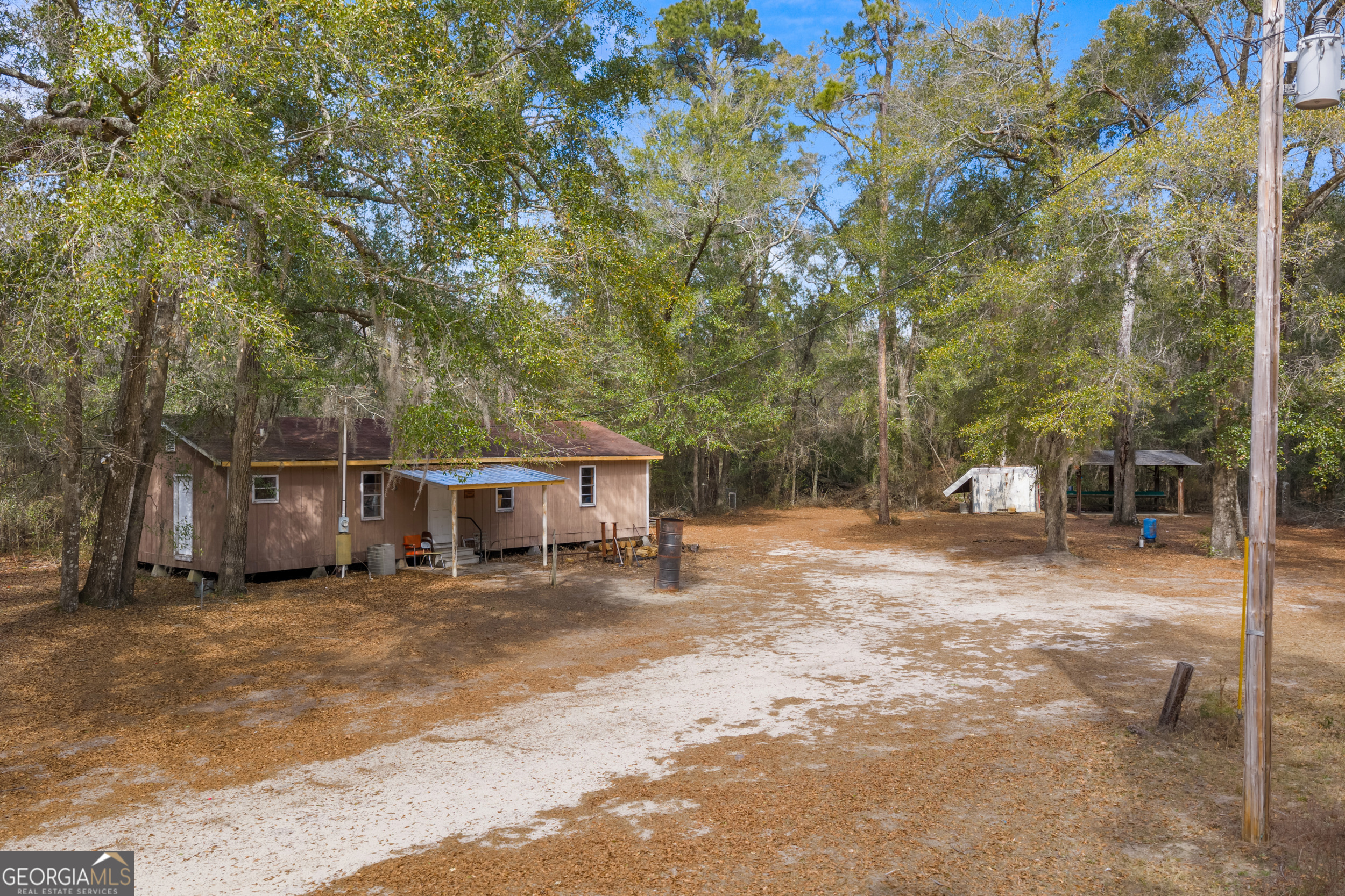1000 Old River Road South Brooklet, GA 30415 - Photo 34 of 55 a view of a house with a patio