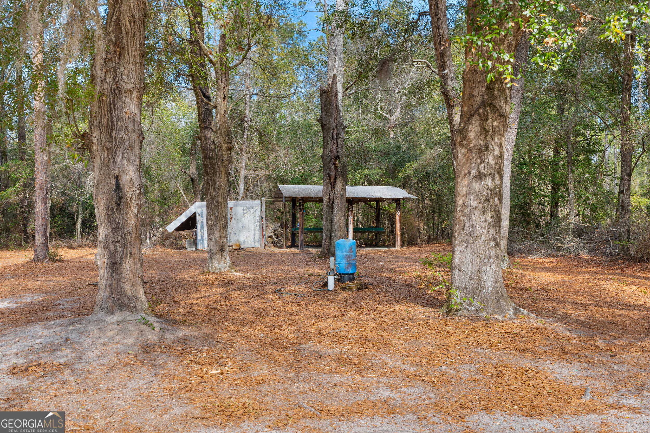 1000 Old River Road South Brooklet, GA 30415 - Photo 46 of 55 a view of a house with backyard and a tree