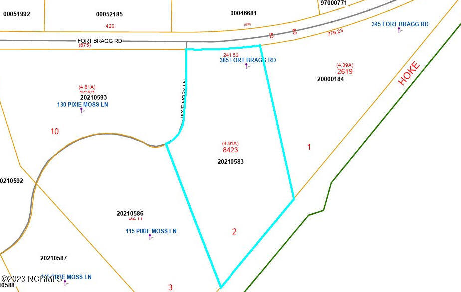 385 North Fort Bragg Road Southern Pines, NC 28387 - Photo 9 of 10 Hillshade