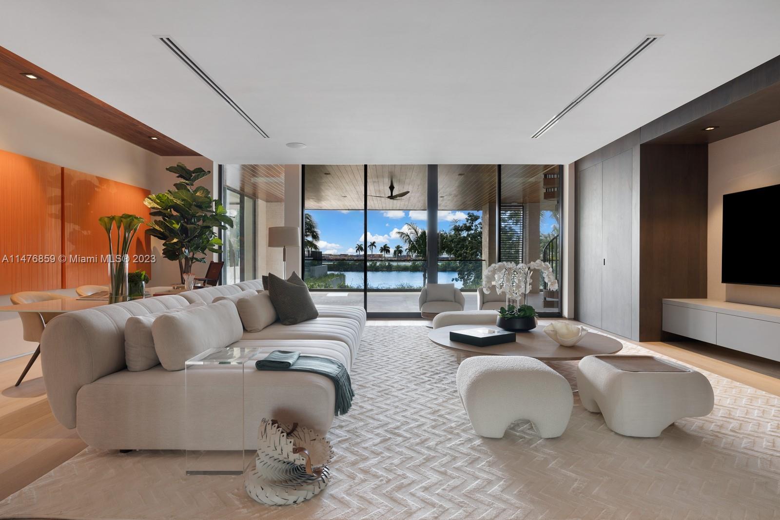 40 Palm Avenue Miami Beach, FL 33139 - Photo 27 of 62 a living room with furniture and a large window