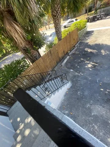 a view of outdoor space and street view