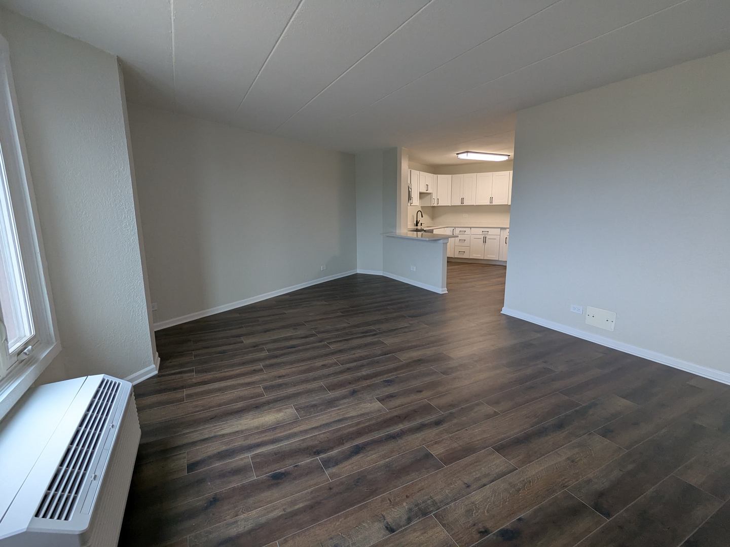 1 Renaissance Place, Unit 408 Palatine, IL 60067 - Photo 9 of 11 a view of a room with wooden floor and a window