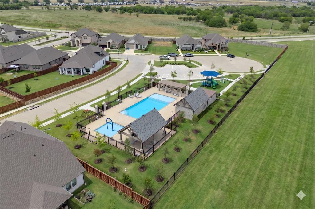 3017 Hampton Path Argyle, TX 76226 - Photo 3 of 37 an aerial view of a house with outdoor space