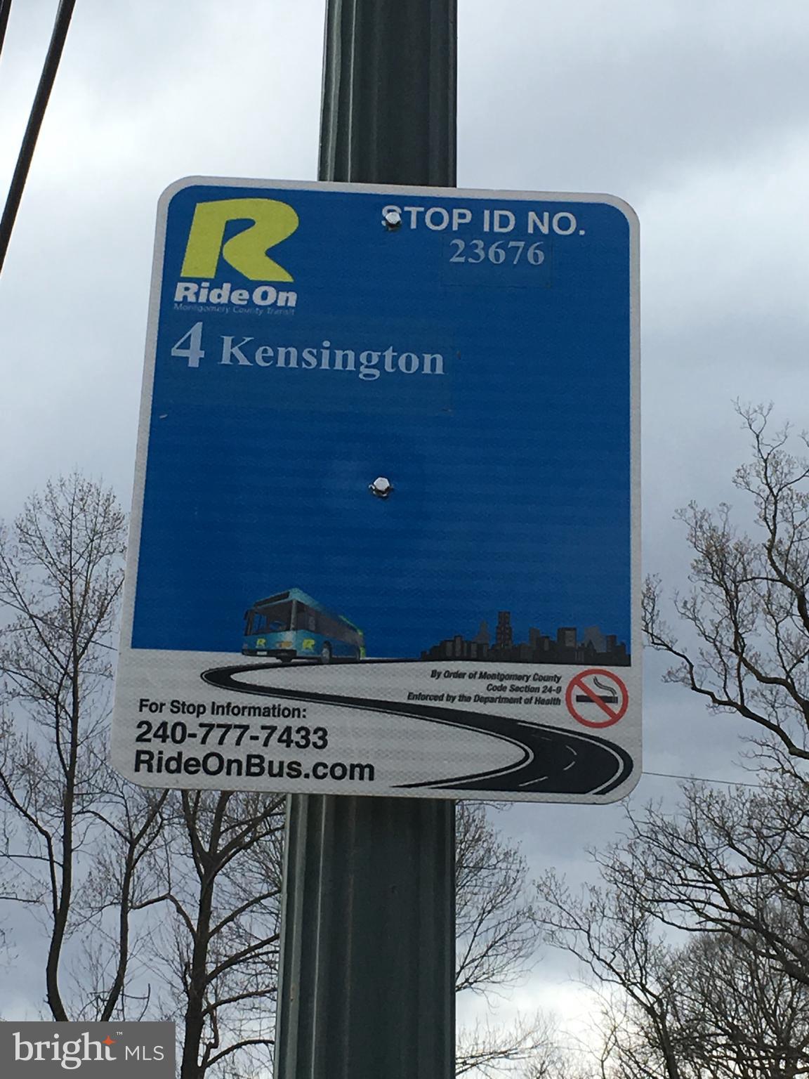 2829 Sacks Street, Unit SA506 Silver Spring, MD 20910 - Photo 33 of 37 Neighborhood - RideOn Bus Stop