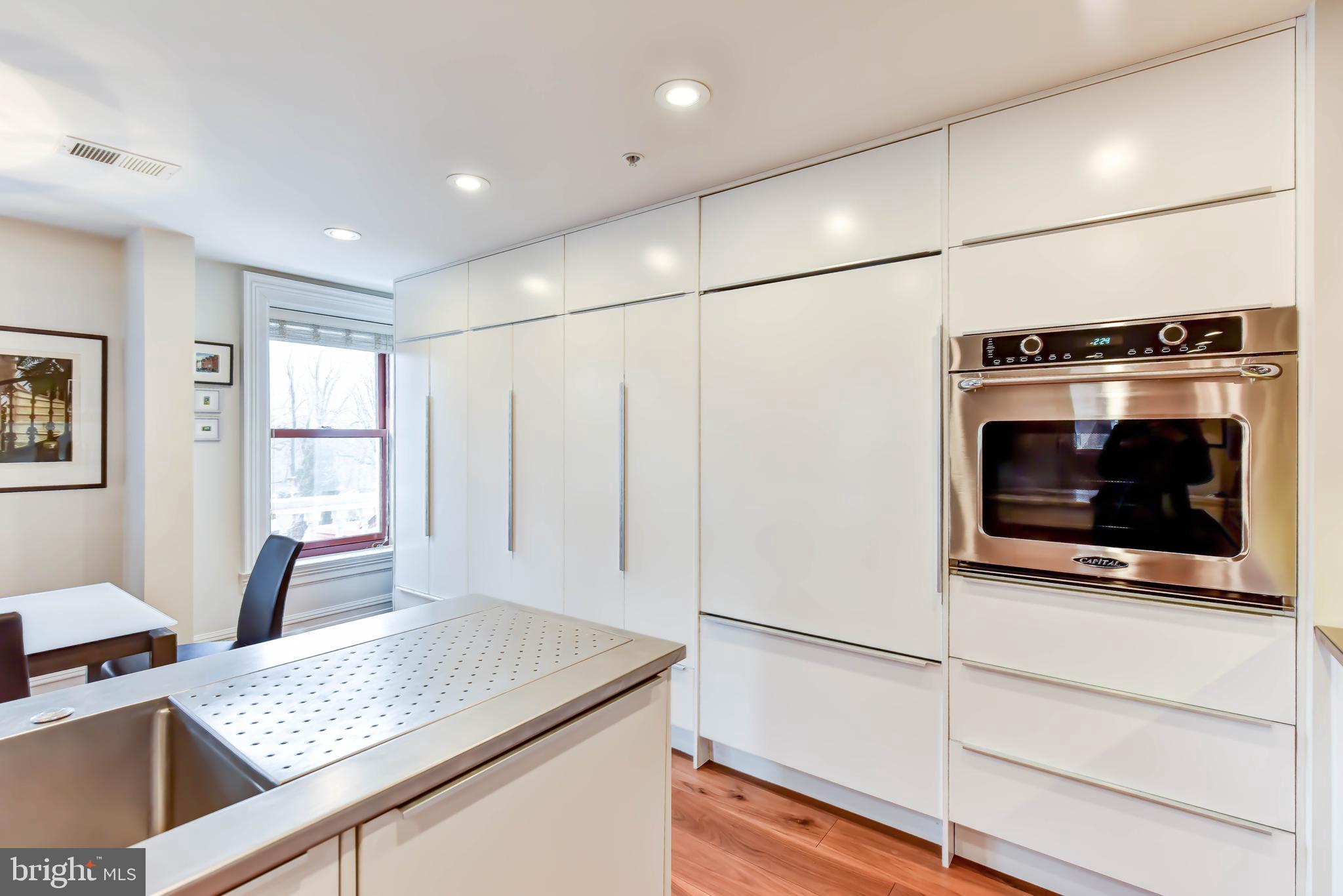 2829 Sacks Street, Unit SA506 Silver Spring, MD 20910 - Photo 7 of 37 Kitchen Detail: 3 Pantries, Fridge, Wall Oven