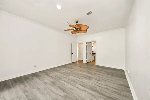 wooden floor in an empty room