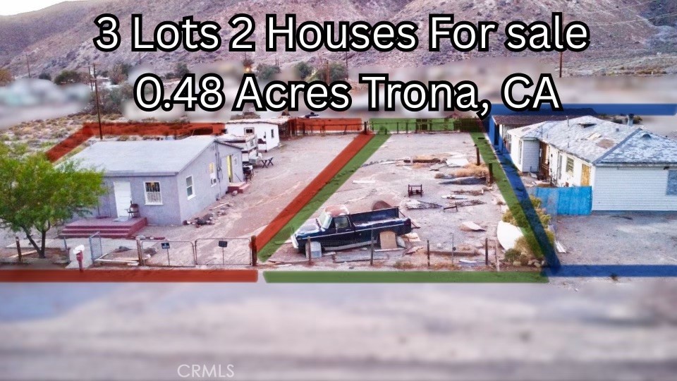 a view of outdoor space with signage and flags