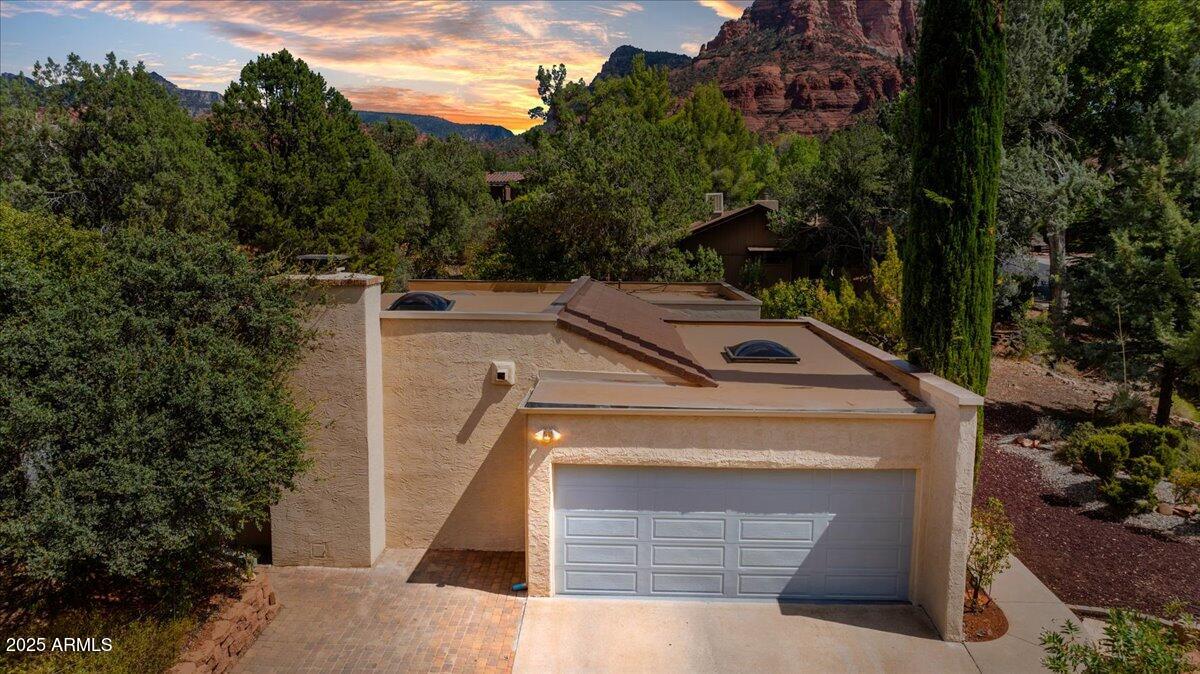 90 Doodlebug Road Sedona, AZ 86336 - Photo 2 of 50 02-Aerial Front