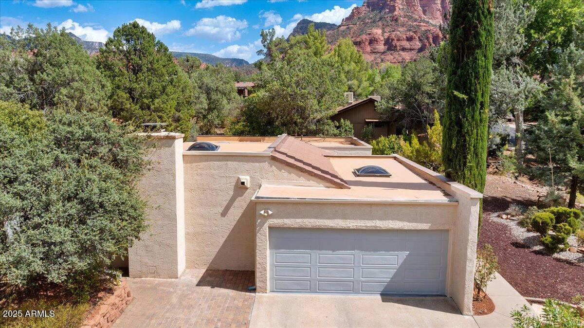 90 Doodlebug Road Sedona, AZ 86336 - Photo 4 of 50 04-Aerial Front