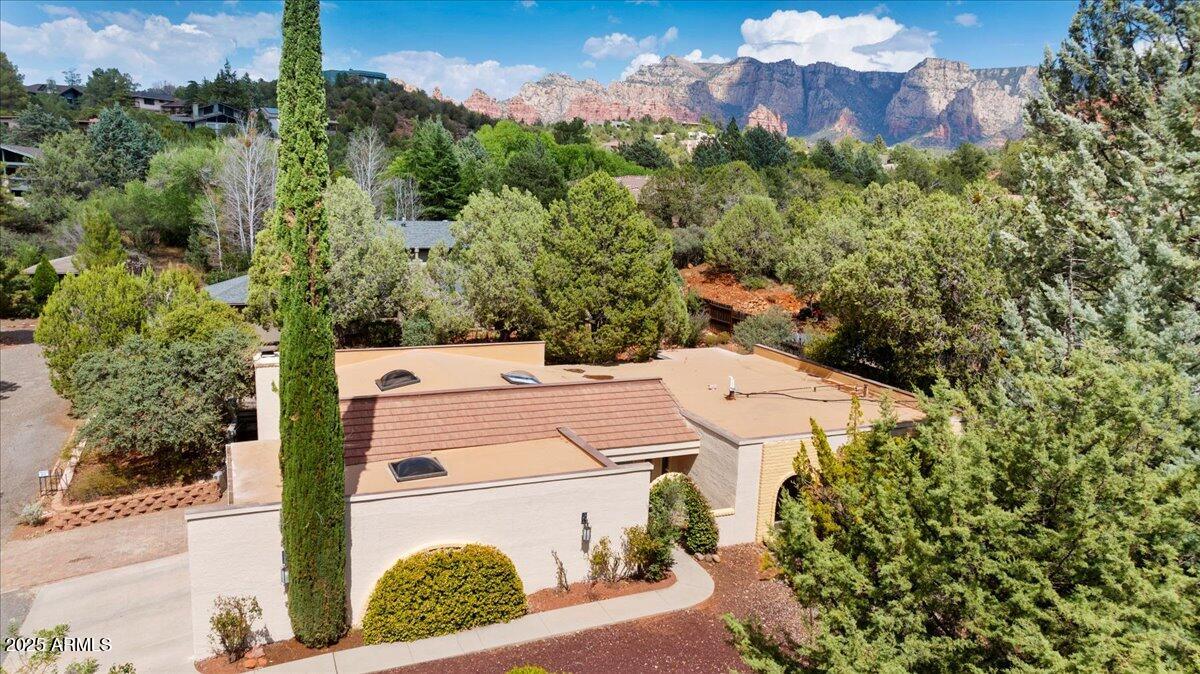 90 Doodlebug Road Sedona, AZ 86336 - Photo 44 of 50 44-Aerial Front