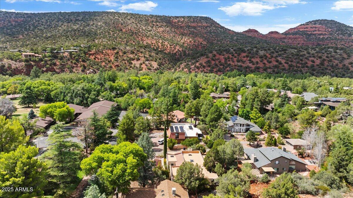90 Doodlebug Road Sedona, AZ 86336 - Photo 49 of 50 49-Aerial View