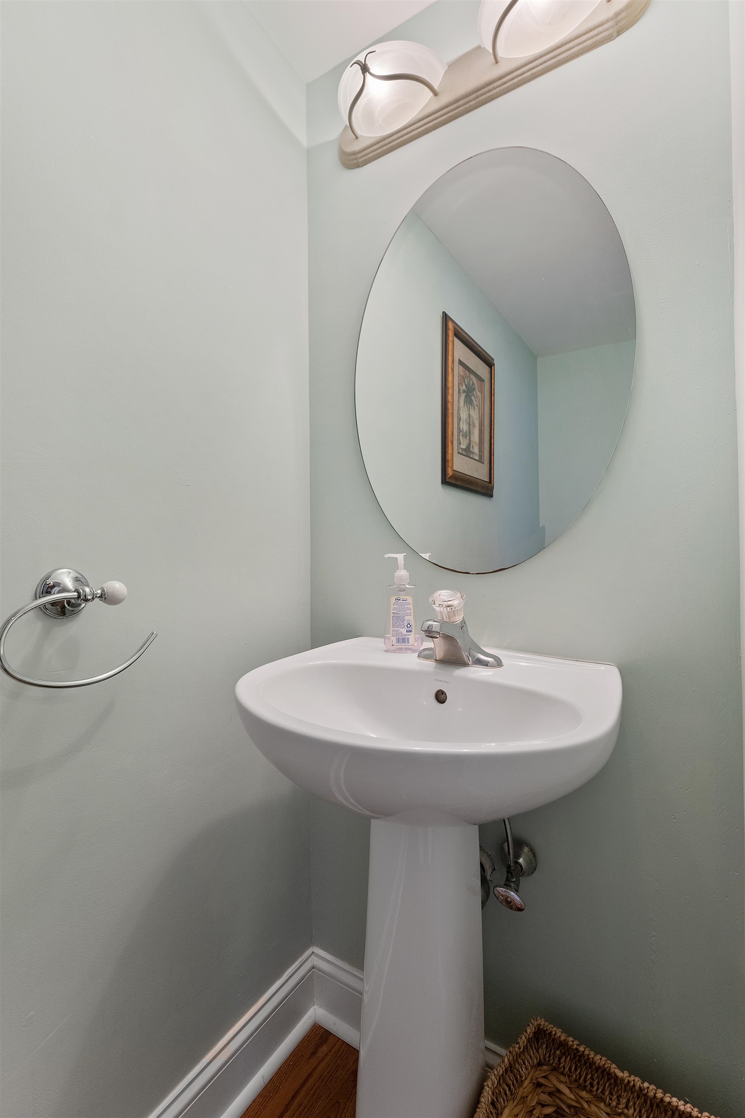33 74th Street, Unit WEST Sea Isle City, NJ 08243 - Photo 20 of 48 a bathroom with a sink a mirror and vanity