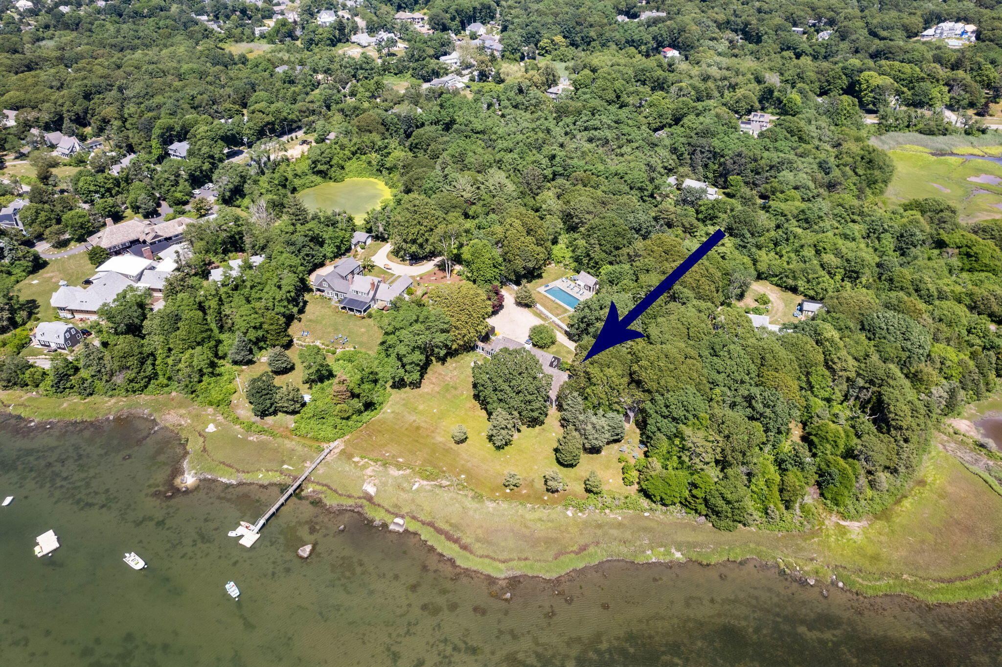 32 Chapoquoit Road Falmouth, MA 02540 - Photo 3 of 50 Aerial