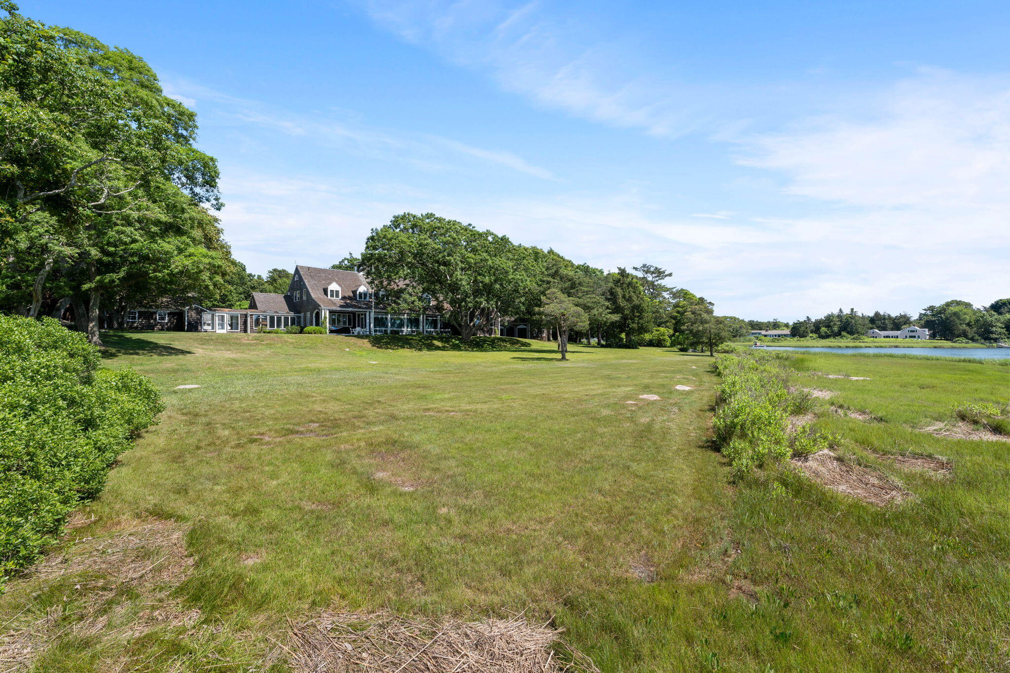 32 Chapoquoit Road Falmouth, MA 02540 - Photo 40 of 50 Lower lawn to house