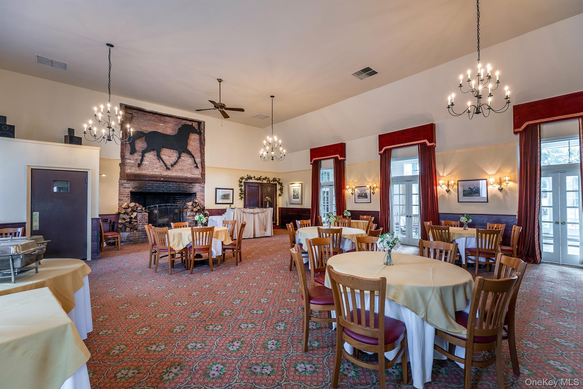 4258 Highway 44 Millbrook, NY 12545 - Photo 19 of 36 a view of a dining room with furniture window and wooden floor