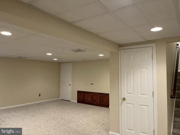 a view of empty room