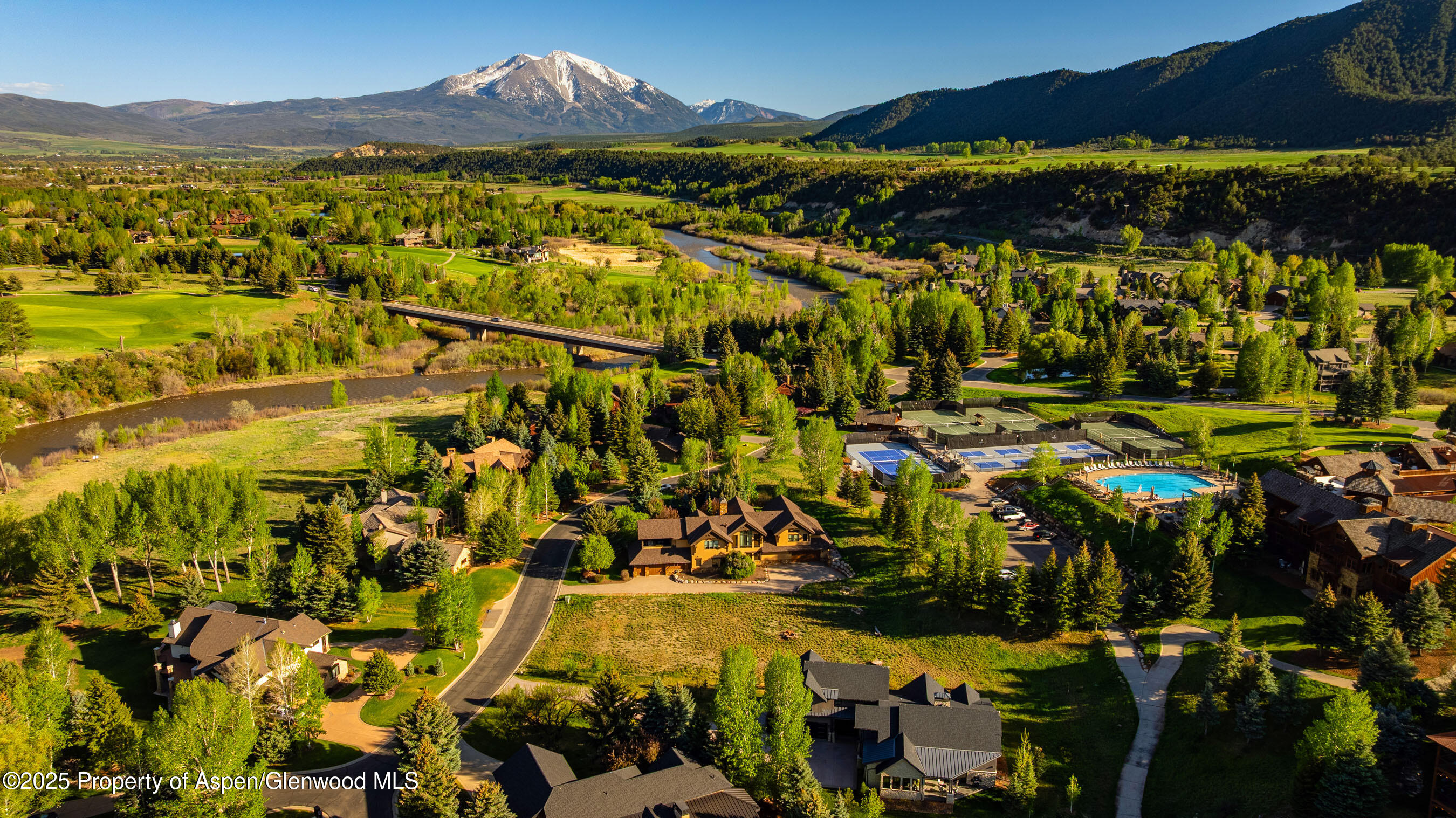 0 River Glen Road Carbondale, CO 81623 - Photo 12 of 22 a view of an aerial view of residential houses with outdoor space