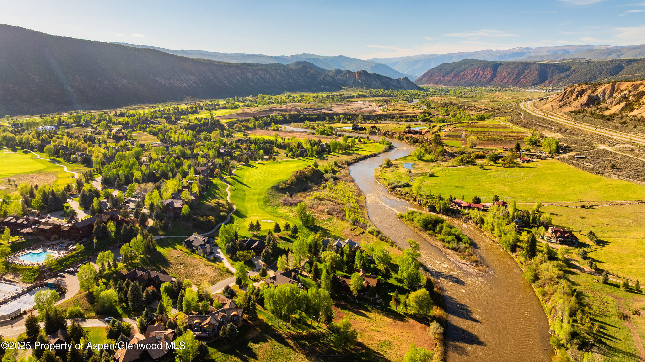 0 River Glen Road Carbondale, CO 81623 - Photo 8 of 22 a view of a lush green field