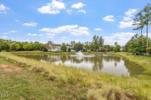a view of outdoor space with garden
