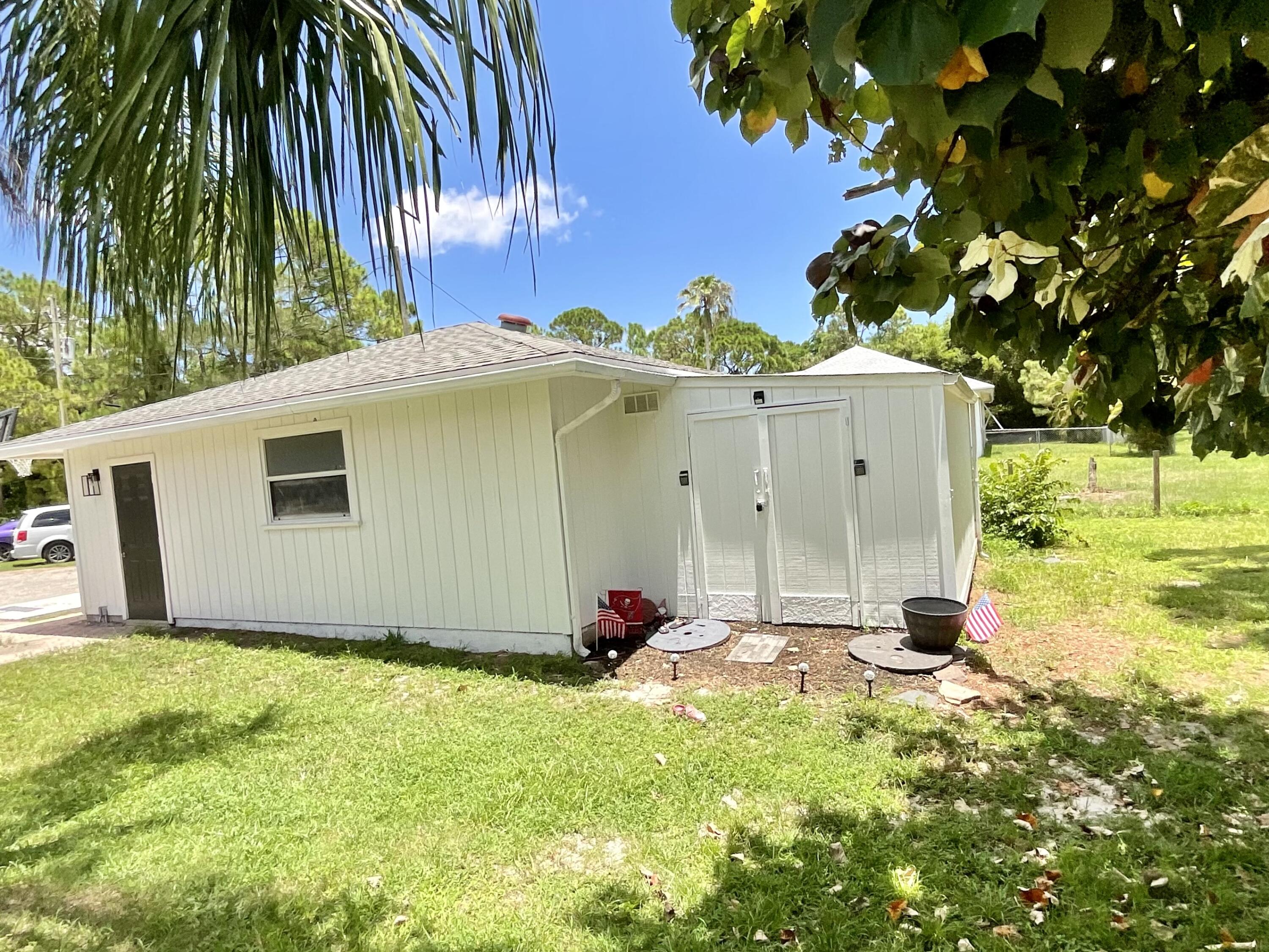 14718 85th Road North Loxahatchee, FL 33470 - Photo 34 of 45 Locked Storage Shed