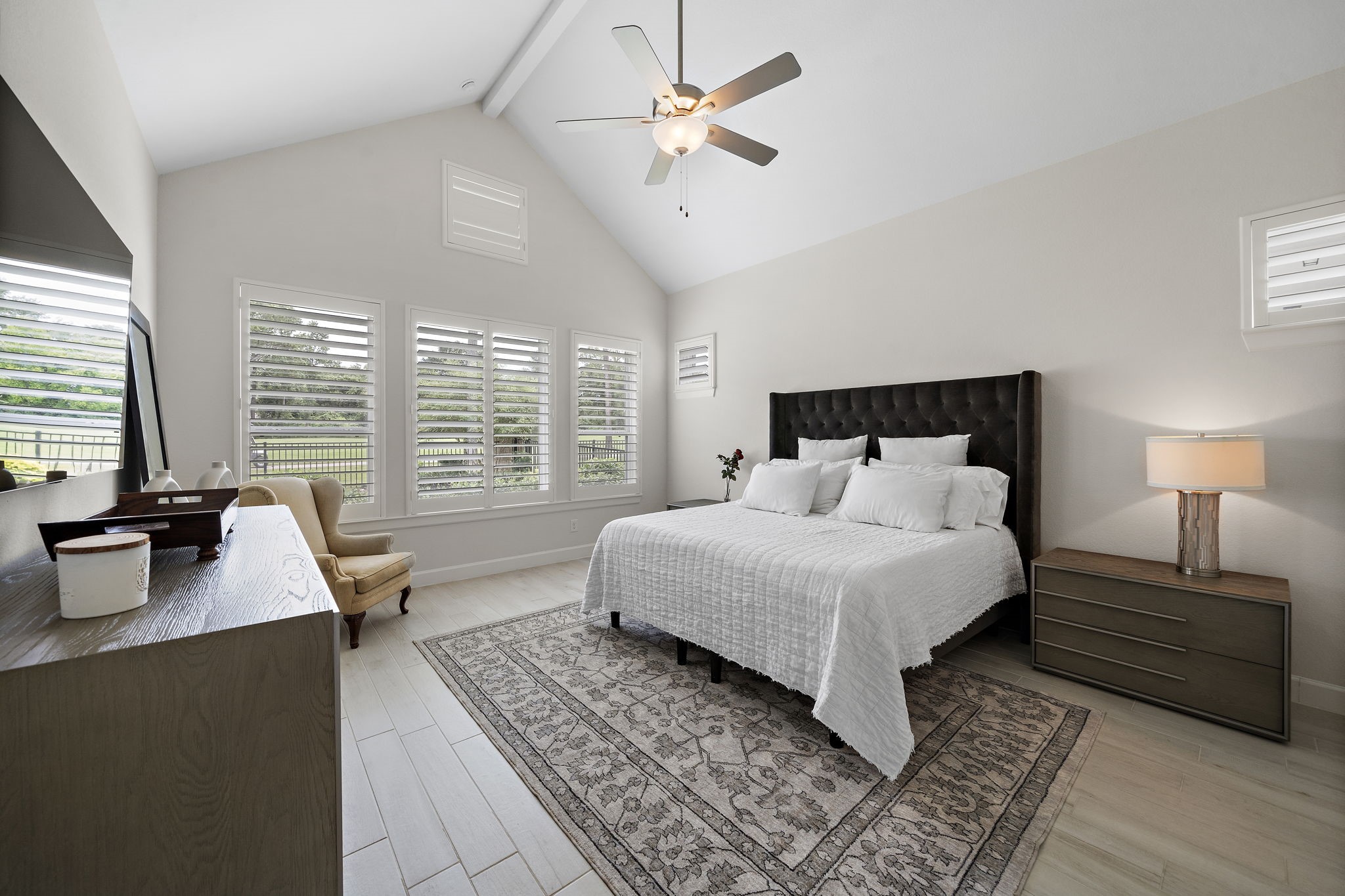 7519 Congress Trl Way Porter, TX 77365 - Photo 17 of 44 a bedroom with a large bed and a window