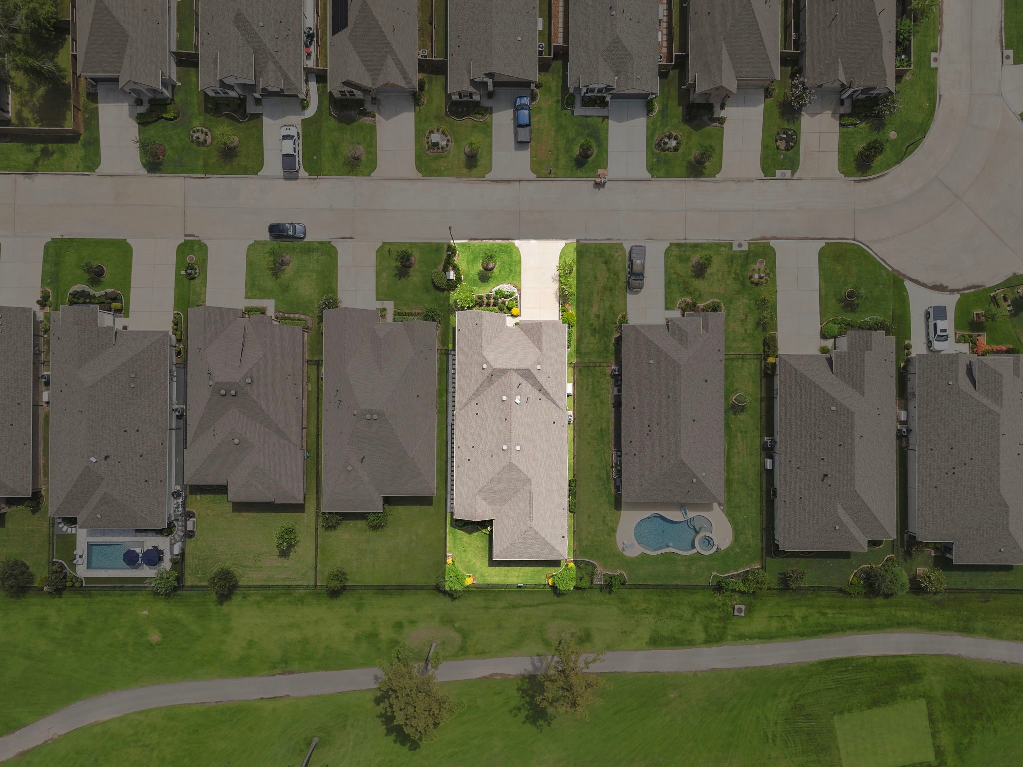 7519 Congress Trl Way Porter, TX 77365 - Photo 42 of 44 an aerial view of a house