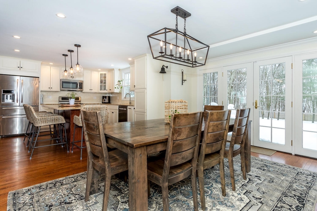 74 Cedarcrest Road Canton, MA 02021 - Photo 8 of 28 a view of a dining room with furniture window and wooden floor