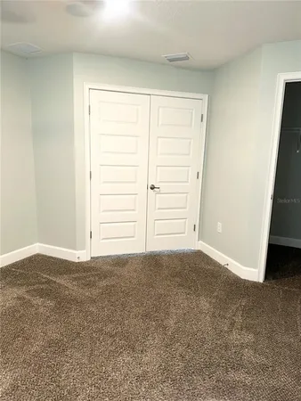 a view of room and closet